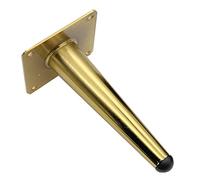 UGZPWQLNX Moderno divano metallo gambe, Furniture Legs Pack Of 4 Multicolor 10-40cm For Sofa Coffee Table TV Cabinets(B(slanted),18cm)