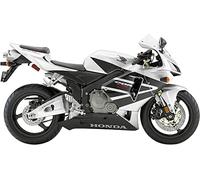 UH.019.LX2 Terminale Scarico MIVV Oval Acciaio Sotto sella per Cbr 600 Rr 2003 03