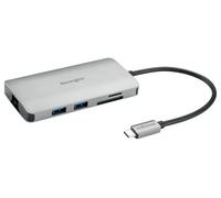 UH1400P Hub Multiporta USB-C 8-in-1 Con Cavo USB / A/V Digitale / LAN / PD - K33
