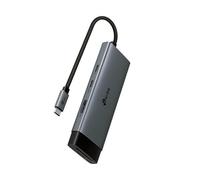 TP-Link UH7020C Hub USB C 7 in 1, 1 HDMI 4K@60Hz, SD e MicroSD, 1 PD 100W, Porta USB-C,3 Porte USB 3.0, 2 Porte USB-A, 5 Gbps SuperSpeed, Win11/10/8.1/8/7, Mac OS, Linux OS, iOS, Android, Chrome OS