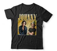 UHBGd68uu Johnny Depp Appreciation T Shirt Black M