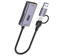 UHD 4K Gioco Cattura Scheda Con USB C Adattatori 1080P Non Ritardo Per Twitches Streamer E Creatori Di Contenuti USB C Video Cattura Scheda