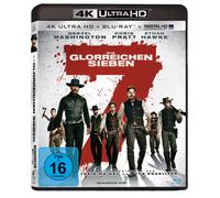 Die glorreichen Sieben – Denzel Washington, Chris Pratt, Hawke – 4K Ultra-HD + Blu-ray 2D