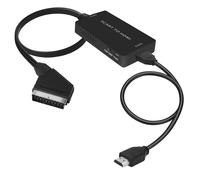 uhddadi Adattatore Scart a HDMI con Cavi HDMI Full HD 720P/1080P Switch Video