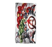UHDS Telo Mare Bambini Asciugamano da Bagno Avengers 75 x 150 cm, Asciugamano da Spiaggia, Asciugamano Piscina Spiaggia in Microfibra ad Asciugatura Rapida, Morbido, Regalo per Ragazzi e Ragazze