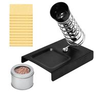 UHETLET Supporto per Saldatore Base per Saldatore Resistente Ad Alta Temperatura con Spugna per la Pulizia Saldatore Elettrico Stand Titolari Aiuto per Saldatura per Lavori di Precisione