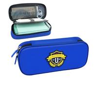 UHEWEIDOR Scatola di cancelleria per la scuola elementare, Stile britannico di base Colore Blu, Stile