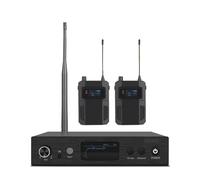 UHF In Ear Monitor Wireless System Trasmettitore E Ricevitore 50 Frequenze Selezionabili Professionale For Stage