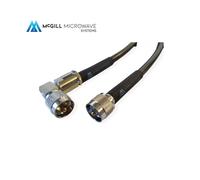 Uhf Maschio Angolo Destro A PL259 Cavo Low Loss Coassiale RG214 ML Spec