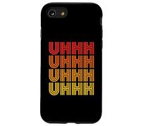 Uhhh Divertente Uh Uhh Ponder Um Hmm Pensare Imbarazzante Sciocco Parola Wow Custodia per iPhone SE (2020) / 7/8