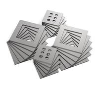 Uhidka 24 Kit di Pratica di Saldatura Kit di Addestramento Completo di Saldatura per TIG, MIG, Saldatura A Bastone, Perfetto per la Pratica di Saldatura e Miglioramento Dello Sci di Saldatura