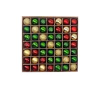 Uhidka Decorazioni per 49 PC Shatter AFROUT Piccolo Applicazione 1,18 "Ornamenti di Palla di Natale B