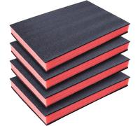 Uhidka Organizzatore per Cassetta Degli Attrezzi, Cuscinetti Schiuma Poliuretanica Tagliabile, Inserto Schiuma Ombra 16X12X1,5 Pollici, Kit Rivestimento Spesso per Utensili per Cassetti