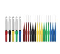 Uhidka Pin Della Sonda per Back di Punta Inossidabile 20pcs Multitimetro Prove Ago Strumento di Ispezione Della Presa Banana da 4 mm JT0048 NOVITÀ