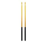 Uhidka Set di Batteria Jazz Drum, Bacchetta In Metallo e Alluminio, Contagocce 5A (Manico Antiscivolo), Facile da Installare, Facile da Usare.