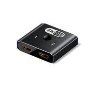 Uhidka Switch Manuale 2 in 1 out -Compatibile 2.0 Bidirezionale 4K@ 60Hz Splitter Bidirezionale -Compatibile