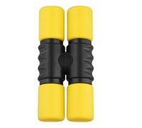 Uhidka Twist Shaker Double ROW Portable Toy Portable Hand Percussion Rhythm Strumento per la Banda per I Batteristi In Studio Accompagnamento Giallo