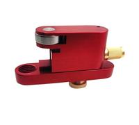 Uhidka Violin Purfling Groover Jig Violin Edge Soundhole Router Guida Strumento per violino Strumento liutaio Rosso