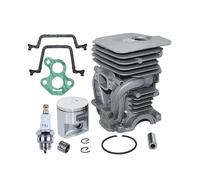 UHJFDX Il Kit di Pezzi di Ricambio Compatibile per la Motosega 135 140 135E 140E Include la Sostituzione della Candela e della Guarnizione del pistone del Cilindro da 41 mm