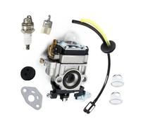 UHJFDX Kit guarnizioni carburatore Compatibile per Sostituzione del soffiatore a Benzina e a Zaino 23CC 25CC 26CC 33CC