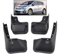 uHLANQC 4 Pezzi Paraspruzzi Auto for Toyota Verso 2009-2018 Antipolvere Resistente ai Graffi Parafango Anteriore Posteriore Nessuna Foratura Richiesta Accessori for