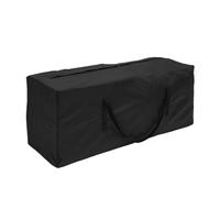 uHLANQC Custodia Protettiva for Cuscino Resistente, Copertura for mobili di Grande capacità, Giardino Esterno, Impermeabile(Black,116x47x51cm)