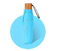 uHLANQC Ombrelli per la Pioggia Ombrello Parasole, Ombrello Robusto da Viaggio Portatile for Auto e Zaino(Blue)