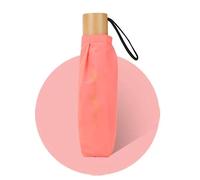 uHLANQC Ombrelli per la Pioggia Ombrello Parasole, Ombrello Robusto da Viaggio Portatile for Auto e Zaino(Red)