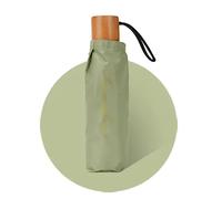 uHLANQC Ombrelli per la Pioggia Ombrello Parasole, Ombrello Robusto da Viaggio Portatile for Auto e Zaino(Green)