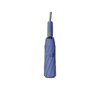 uHLANQC Ombrelli per la Pioggia Ombrellone, Ombrello da Viaggio Portatile, Robusto Ombrello Pieghevole Automatico for Sole e Pioggia, Uomo e Donna(Blue)