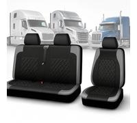 uHLANQC Set coprisedili in Pelle PU 2+1 for Ford Transit 250 Day Cab
