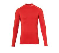 uhlsport - Abbigliamento da Uomo Distinction PRO Baselayer Turtle Neck, Uomo, Oberbekleidung, 100306904, Rot, S