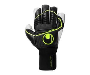 uhlsport Absolutgrip Flex Frame Carbon guanti da portiere da calcio per uomo e ragazzo - massima stabilizzazione delle dita e presa per tutte le condizioni atmosferiche