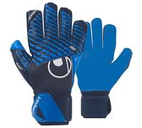 uhlsport Aquasoft - Guanti da portiere con schiuma adesiva speciale per ambienti umidi