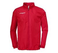 uhlsport Bambini Score Pioggia Giacca Maglietta a Manica Corta, Bambini, Score Regenjacke, Rosso/Bianco, 116