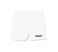 Uhlsport Basic - Pantaloni Corti da Calcio per Uomo, Donna Uomo, 100324107_L, Bianco, L