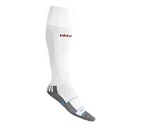 Uhlsport Bekleidung Teamsport Team PRO Player Calza, Unisex Adulto, Bianco/Rosso, 37-40