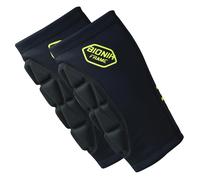 uhlsport BIONIKFRAME Knee Pad, Parastinchi Unisex-Adulto, Giallo Fluo/Nero, L