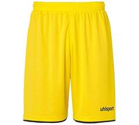 uhlsport Club - Pantaloncini da Calcio da Uomo, Uomo, 100380607, Giallo Lime/Nero, 2XL