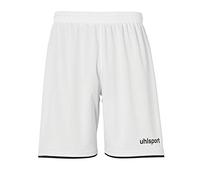 uhlsport Club Shorts, Uomo, Bianco/Nero, M