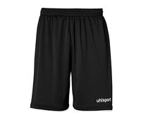 uhlsport Club Shorts, Uomo, Nero/Bianco, XL