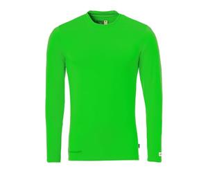 uhlsport Distinction Colors Baselayer - Maglia Funzionale a Maniche Lunghe per Uomo e Donna: Canotta Sportiva Aderente, Strato di Base per Calcio, Allenamento e Corsa