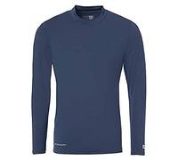 uhlsport Distinction Colors Baselayer Maglietta da Allenamento, Uomo, Maglietta da Allenamento, 100307814, Blu Navy, 116