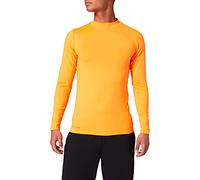 Uhlsport Maglietta a maniche lunghe Distinction Base Layer arancio fluo M Uomo