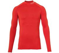 uhlsport Distinction PRO Baselayer Turtle Neck - Maglietta Termica, da Uomo, Uomo, 100306904, Rosso, XL