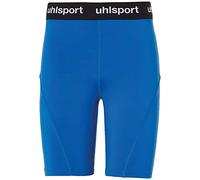 uhlsport Distinction PRO - Leggings da Bambino, Bambini, 100220703, Azzurro, 128
