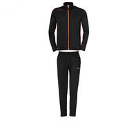 uhlsport Essential Classic Anzug, Tuta Uomo, Nero (Schwarz/Fluo Orange), 104.0