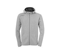 uhlsport Essential Hood Giacca da Uomo, Uomo, Giacca, 100519615, Dark Grau Melange, 4XL