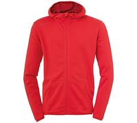 uhlsport Essential Hood Jacket, Giacca Uomo, Rot, 128