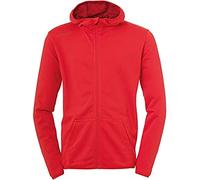 uhlsport Essential Hood Jacket, Giacca Uomo, Rot, S